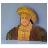 Reproduction King Henry VIII Tin Portraiture