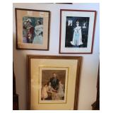 Group of (3) Framed Wall Art