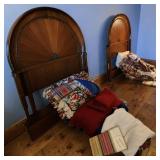 Pair of English Regency Style Twin Beds
