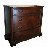 Vintage Mahogany Bowfront Chest