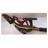 Tlingit Pacific NW Raven Rattle