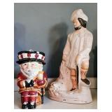 (2) English Porcelain Items
