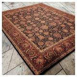 India Tabriz Wool 8x10 Rug