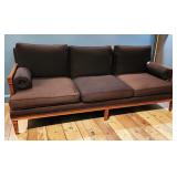 Upholstered Three Cushion Sofa