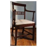 An English Regency Style Armchair