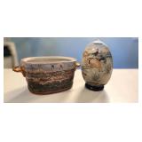 Two Items, Japanese Porcelain