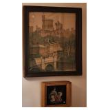 (2) Framed Lithographs