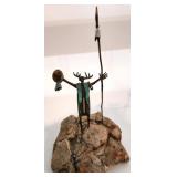 Bill Worrell Ltd Ed Bronze Sculpture, Shaman