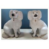Pair of Staffordshire Dog figures