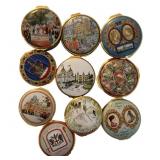 Group of Halcyon Days Trinket Boxes
