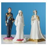 Three Royal Doulton Classics Royalty Figurines