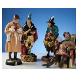 Four Royal Doulton Figurines