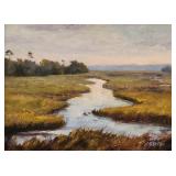 Signed, Decorator Oil Painting