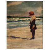 Rose B Tharp 14x11 O/B 'The White Sail'