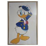 Walt Disney Donald Duck Framed Lithograph