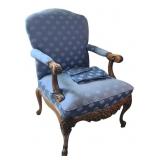 French Louis XV Style Fauteuil