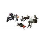 Austrian Cold Painted Bronze Cat Figures