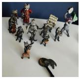 Austrian Cold Painted Bronze Cat Musicians