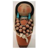 Robert Rivera Signed 84 Gourd Storyteller