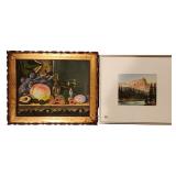 Two Framed Watercolors, Taylor, Fynebuik