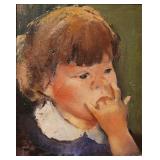 Ruth B Anderson 10x8 O/B 'Meditation'