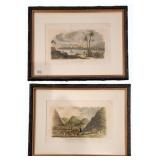Two, Framed Prints, Bingham, Hawaii