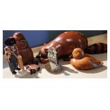 Group of Four Animal Figures