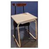 Side Chair and Adjustable Work Table