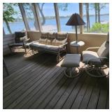 Homecrest Aluminum Patio Seating Group