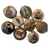 Group of Halcyon Days Trinket Boxes