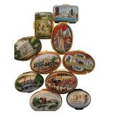 Group of Halcyon Days Trinket Boxes