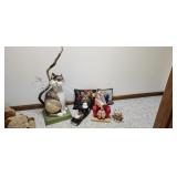 Group of Cat and Dog Decor