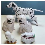 Group of Porcelain Animal Figures