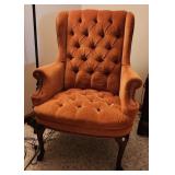 Sam Moore Queen Anne Style Upholstered Chair