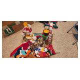 Group of Donald Duck Christmas Collectibles