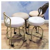 Group of Assorted Household, Stools