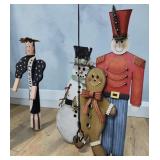 Four Outdoor Holiday Decorations