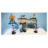 (3) Metal Kinetic Sculptures