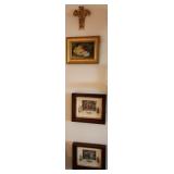 Wall Decor, including Pair of Prints