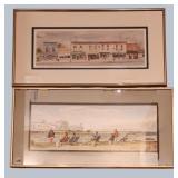 Two Framed Artworks