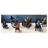 Austria Cold Painted Bronze Anthropomorphic Cats