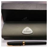Parker Sonnet Matte Black Pen, in Case, GF trim
