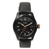 SS/DLC Bremont Broadsword Black Dial w/ Gold Accen