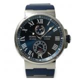 SS Ulysses Nardin Marine Chronometer 45MM Blue Dia