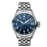 SS IWC Big Pilot 43MM Blue Dial