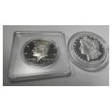 (2) Commemorative Silver US Coins