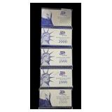(5) US Mint Proof Sets