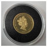 2018 Royal Wedding Unite 1/4oz Gold Coin, .999