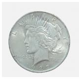 1923 US Silver Peace Dollar Coin