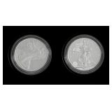 2012-S 2-Coin Silver Eagle $1 Proof Set